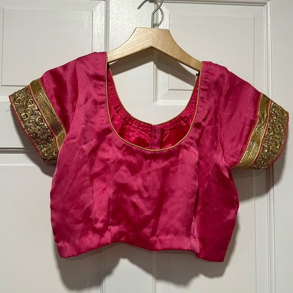 Hot Pink Top Indian style